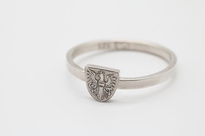 Ring mit Wappen aus 25Schilling